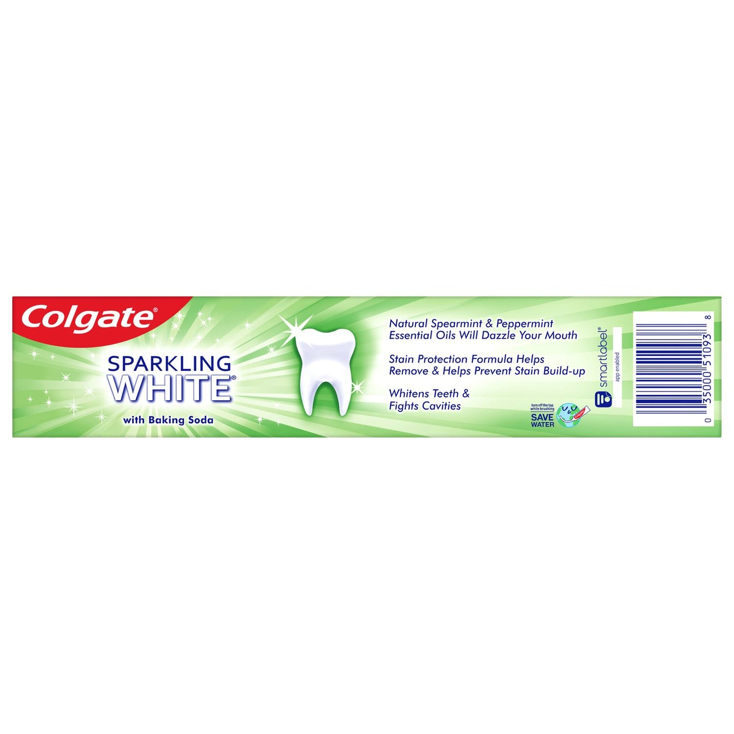 Colgate Sparkling White Whitening Toothpaste, Mint Zing