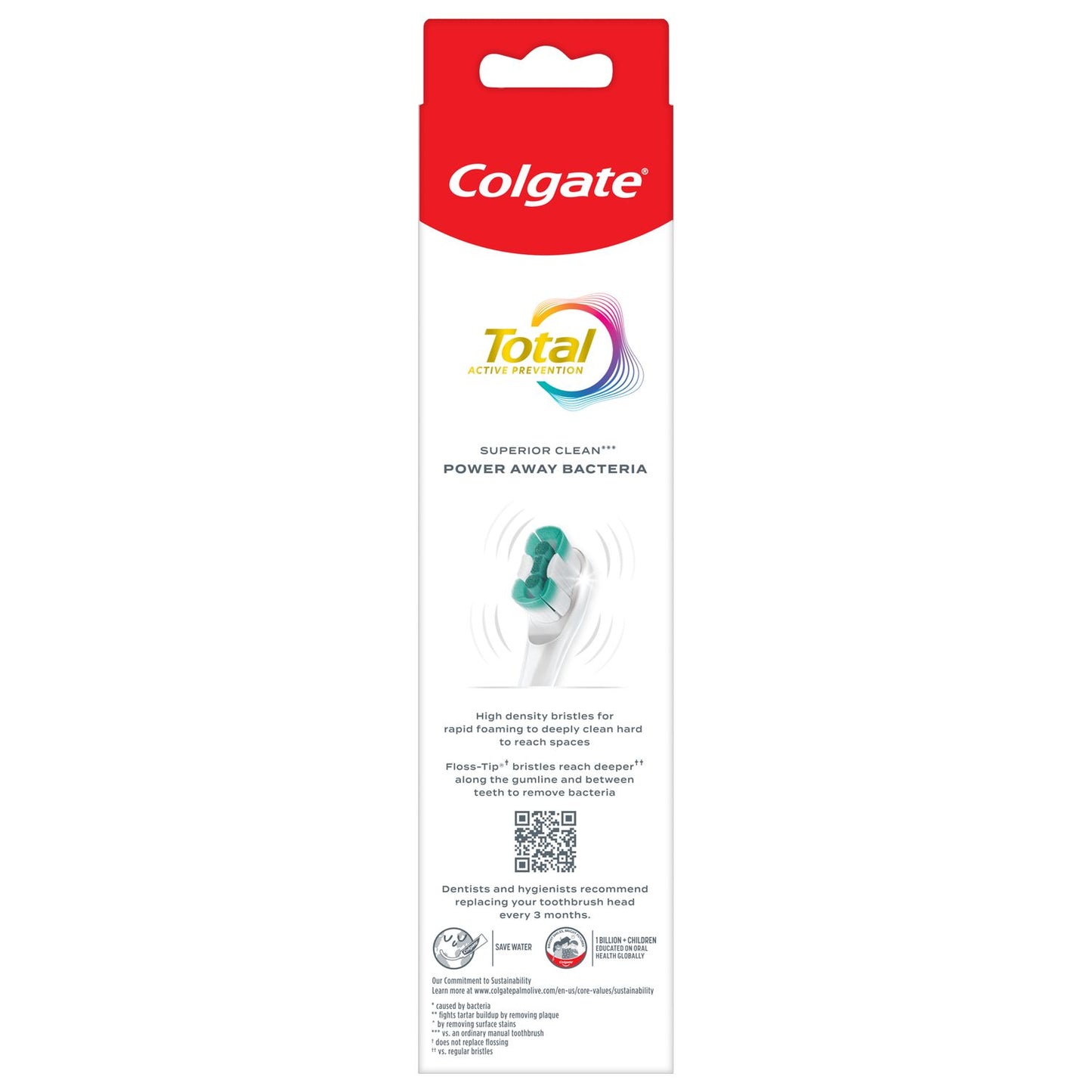 Colgate Total Battery Powered Toothbrush, White