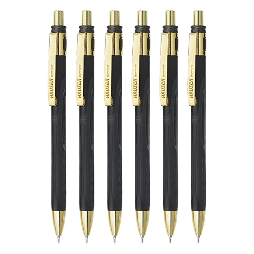 Hauser Ultra Gold Ball Pen Blister Pack
