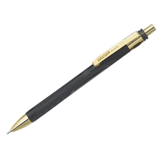 Hauser Ultra Gold Ball Pen Blister Pack