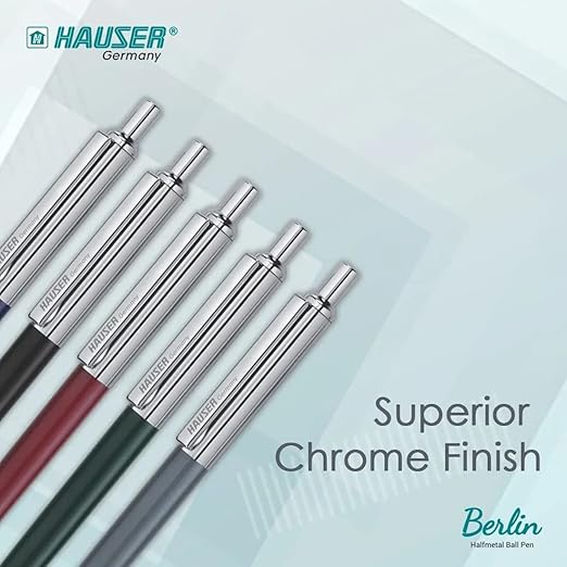 Hauser Berlin Half Metal Ball Pen Box Pack