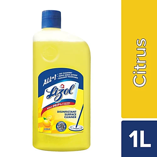 Lizol Disinfectant Surface Cleaner Liquid - Citrus