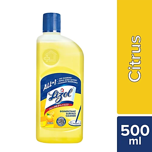 Lizol Disinfectant Surface Cleaner Liquid - Citrus