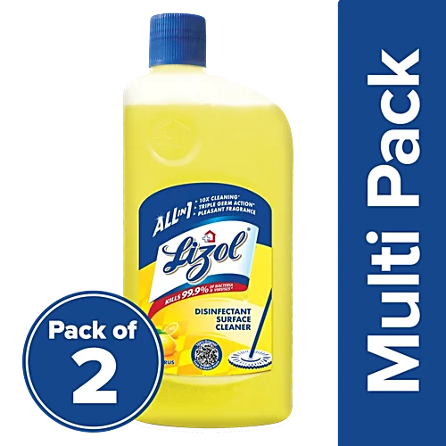 Lizol Disinfectant Surface Cleaner Liquid - Citrus